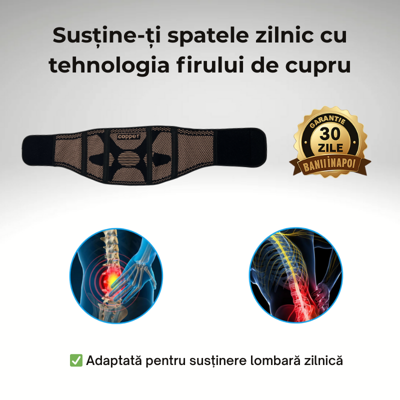 Centura cu Fir de Cupru Ortoline